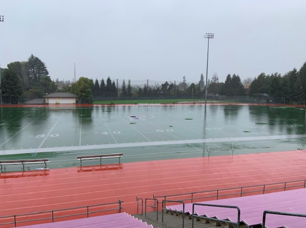 Witter Field Following Rain, February 13, 2019
